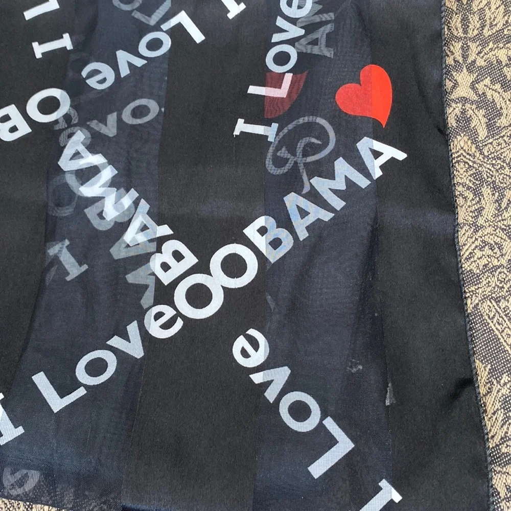 I Love OBAMA Scarf